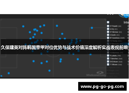 久保建英对阵韩国意甲对位优势与战术价值深度解析实战表现前瞻 久保建英对阵韩国意甲对位优势与战术价值深度解析实战表现前瞻